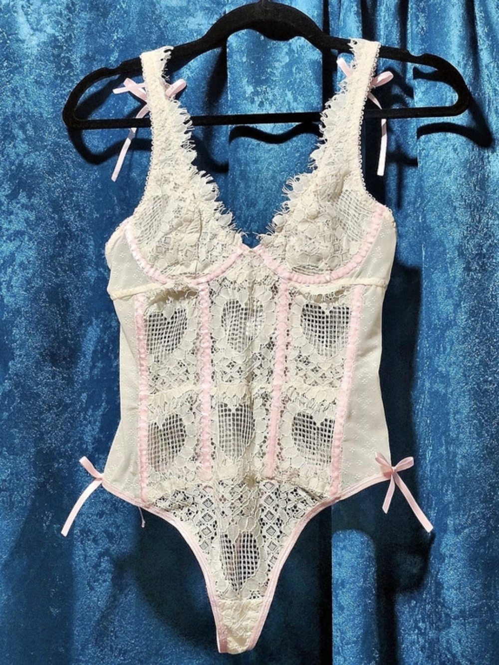NWT-Free People Intimately "Sweet Love" Bodysuit Size Small